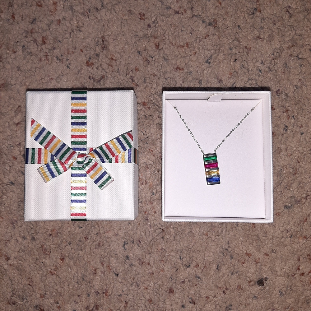 The Bay Stamped 925 Silver Necklace